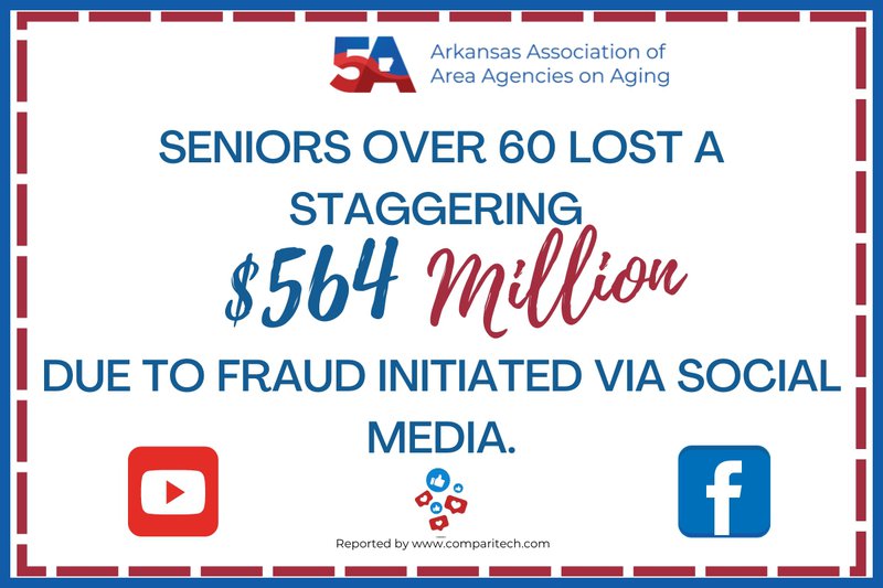 Social media senior citizen scams stats